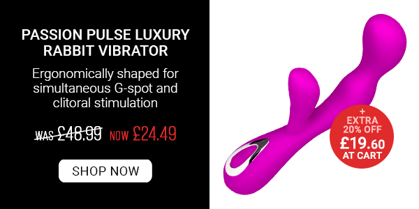 Passion pulse luxury rabbit v*brator was 48.99 now 19.60