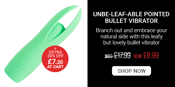 Unbe - leaf - able pointed bullet vibrator was 17.99 now 7.20