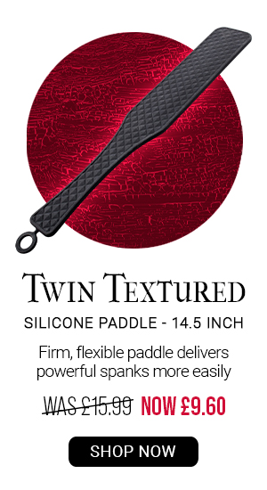 Twin Textured silicone paddle was 15.99 now 9.60