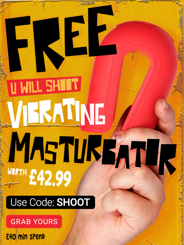 Free u will shoot vibrating m*sturbator worth 42.99 with code SHOOT