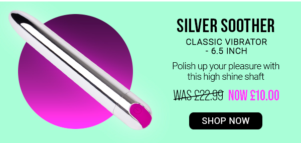 Silver soother classic v*brator was 22.99 now 10