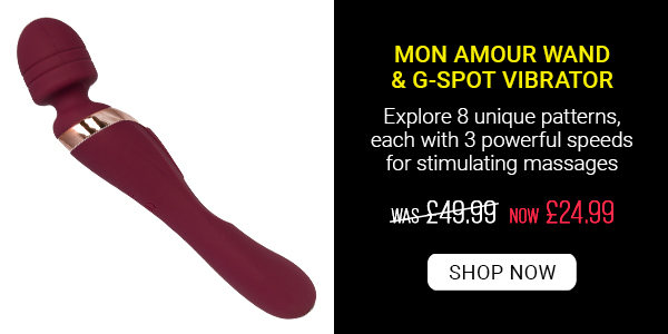 Mon amour wand and g spot v*brator was 49.99 now 24.99