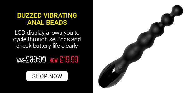 Buzzed vibrating a*al beads was 39.99 now 19.99