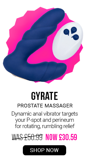 Gyrate prostate massager was 50.99 now 30.59