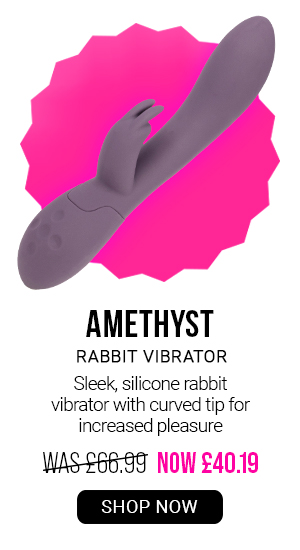 Amethyst rabbit v*brator was 66.99 now 40.19