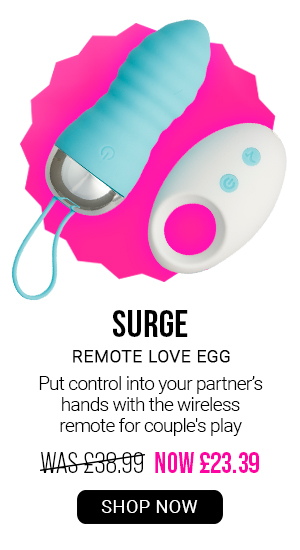 Surge remote love egg 38.99 now 23.39