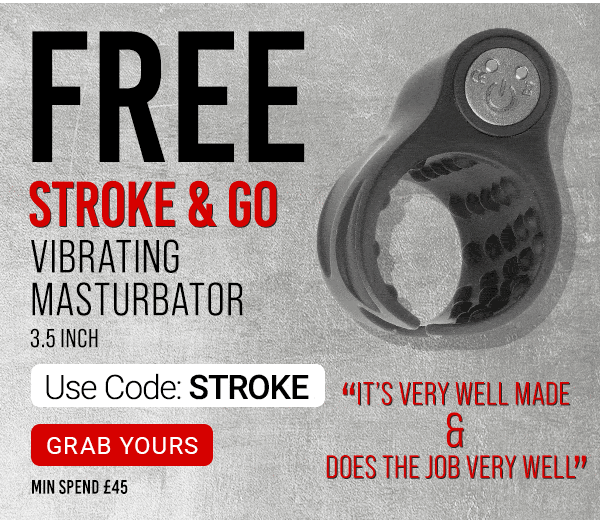 Free stroke and go vibrating m*sturbator use code STROKE