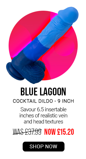 Blue lagoon cocktail d*ldo was 37.99 now 15.20