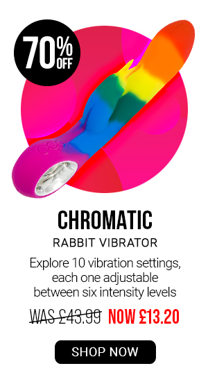 Chromatic rabbit v*brator was 43.99 now 13.20