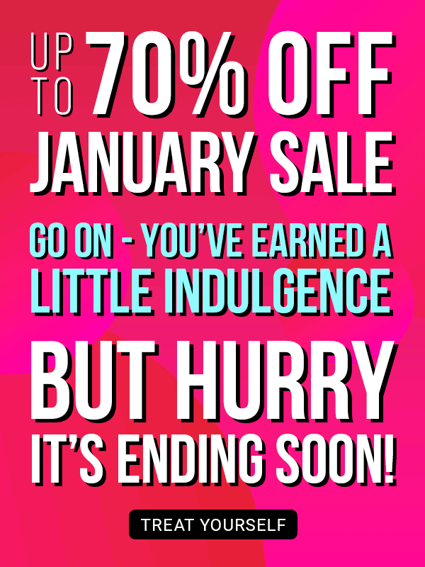 Up to 70 off january sale ending soon