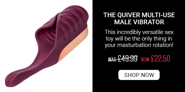 The quiver multi use male v*brator was 49.99 now 22.50