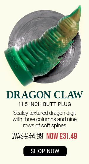 Dragon claw 11.5 inch b*tt plug was 44.99 now 31.49