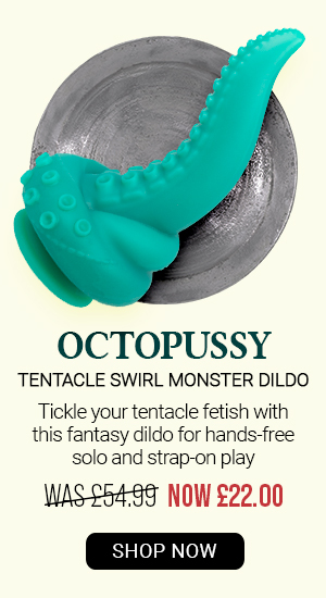 Octop*ssy tentacle swirl monster d*ldo was 54.99 now 22.00