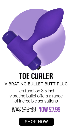 Toe curler vibrating b*llet b*tt plug was 19.99 now 7.99