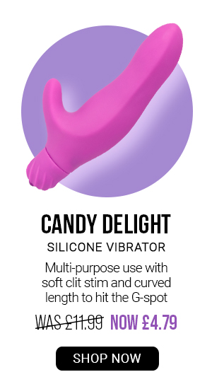 Candy delight silicone v*brator was 11.99 now 4.79