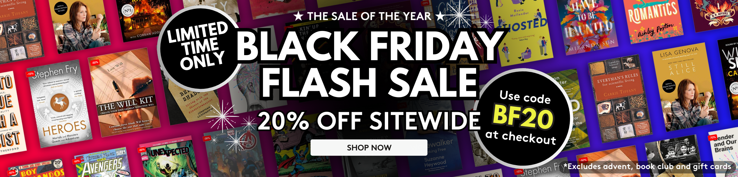 Book Grocer Black Friday Sale