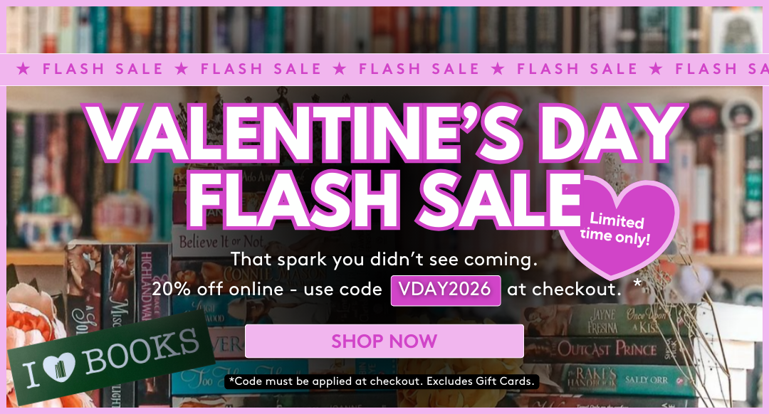 Book Grocer Valentine's Day sale
