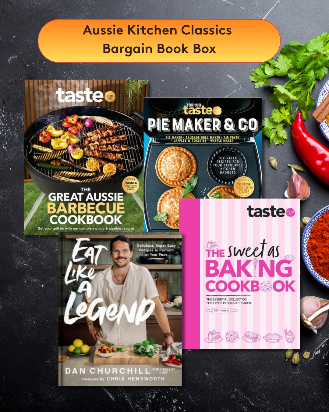 Image of Aussie Kitchen Classics Bargain Book Box
