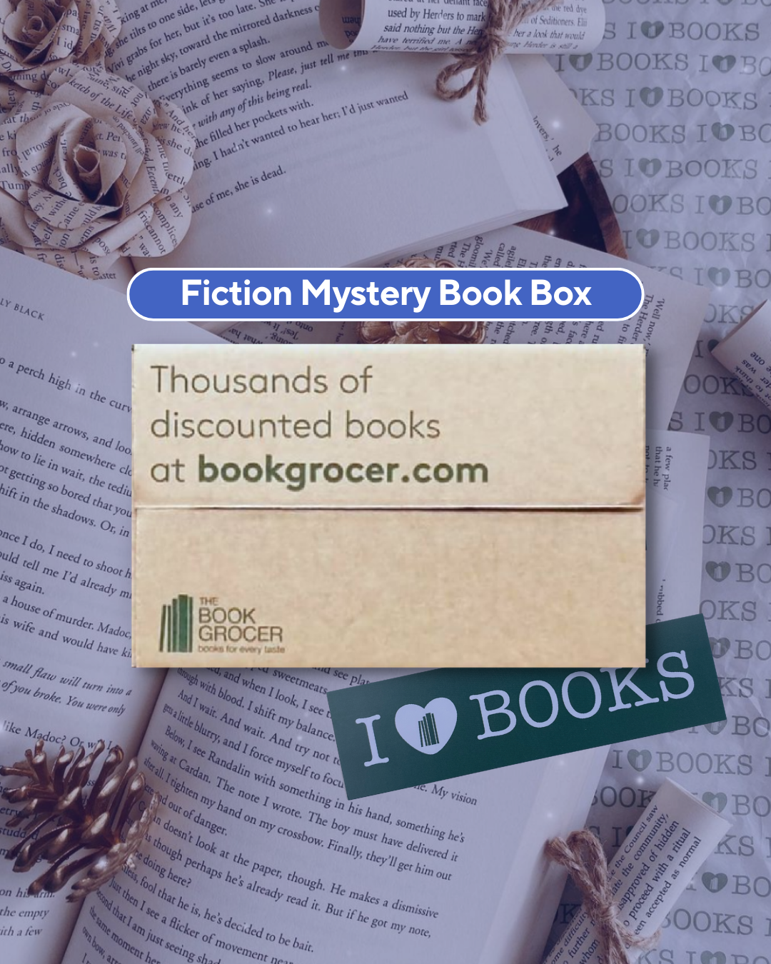 Image of Fiction Mystery Book Box (25 Books)