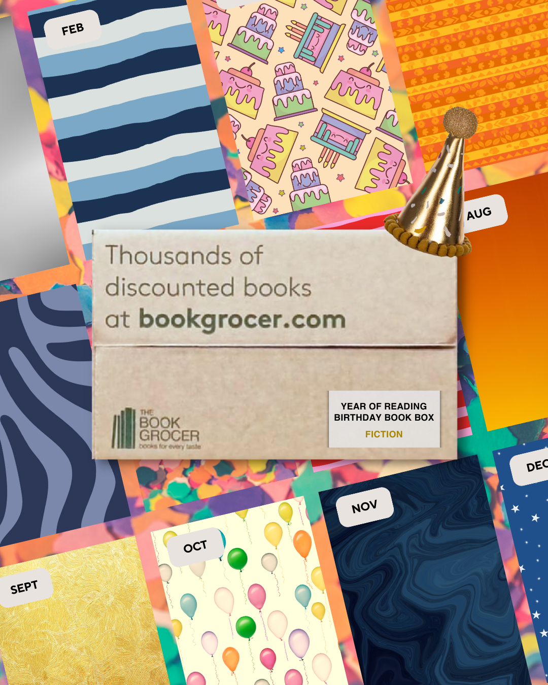 Image of Year of Reading Birthday Book Box
