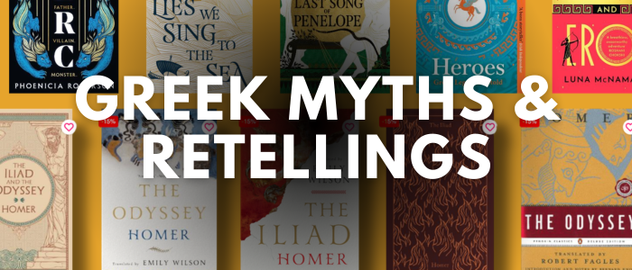 Book Grocer Greek Myths & Retellings books
