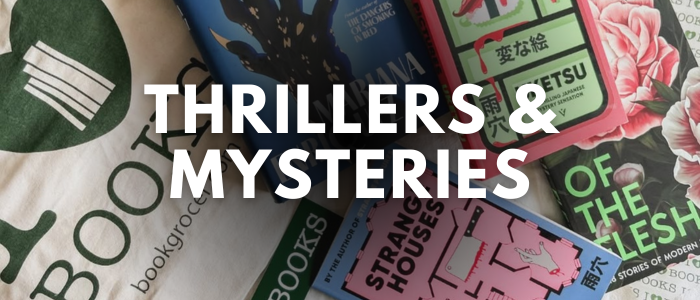 Book Grocer Thriller & Mysteries books