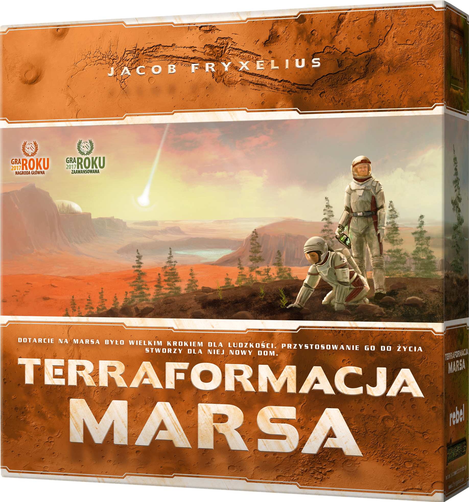 Terraformacja Marsa. Gra planszowa. REBEL