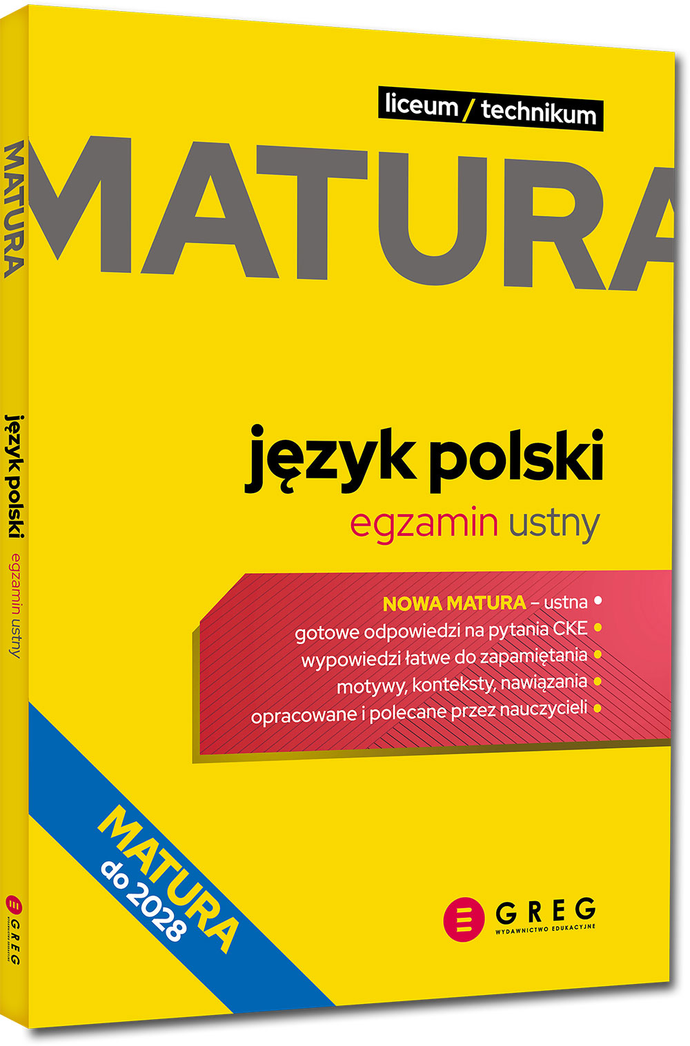 Matura. Język polski. Egzamin ustny. Repetytorium maturalne 2026-2028