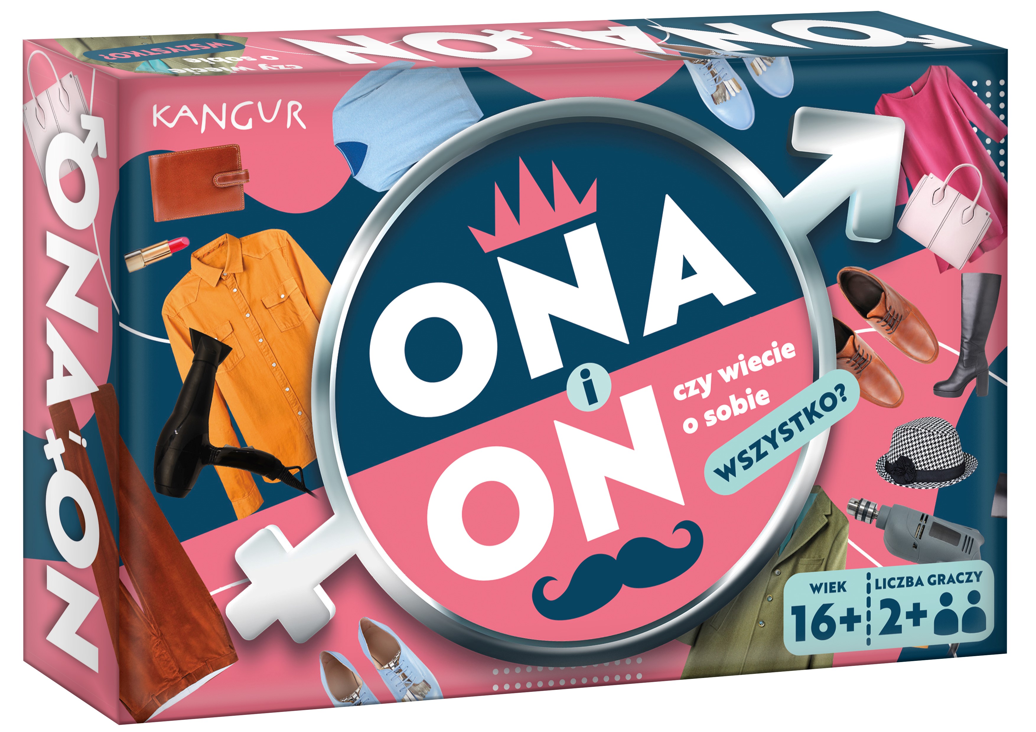 Ona i On. Czy wiecie o sobie wszystko?. Gra planszowa. Kangur