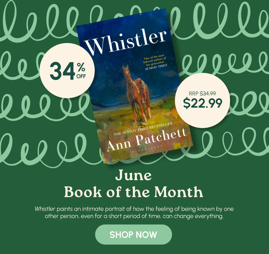 Book of the Month: Whistler by Ann Patchett
