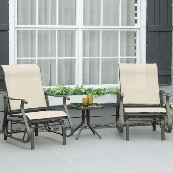 3pc Outdoor Gliders Set $136