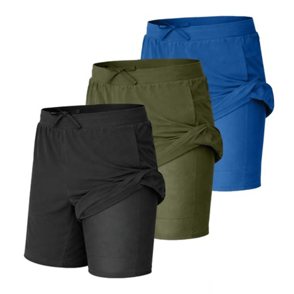 3pk Men's Gym Shorts $20