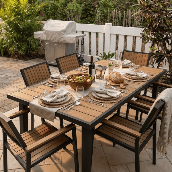 No Seal, No Splinters Patio Set $580