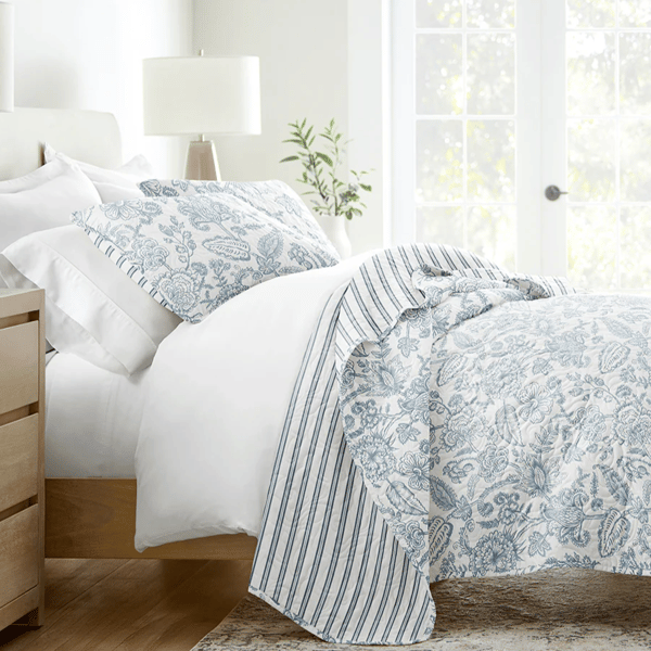 Reversible Coverlets: 2 Looks, from $37