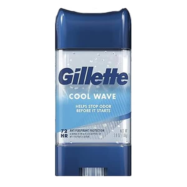 4pk Gillette Deodorant $14