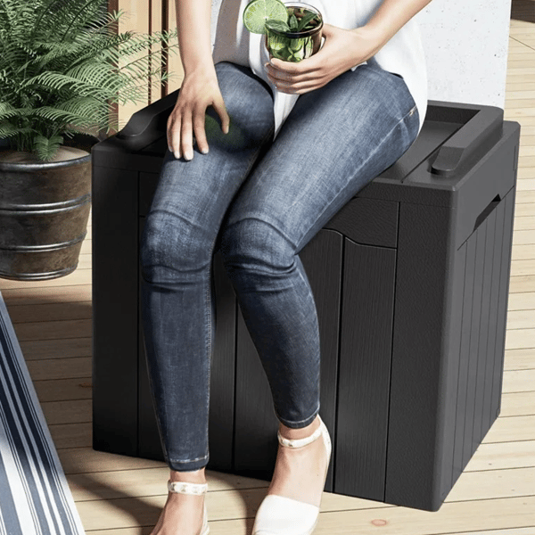 32-Gallon Deck Box with Seat $28