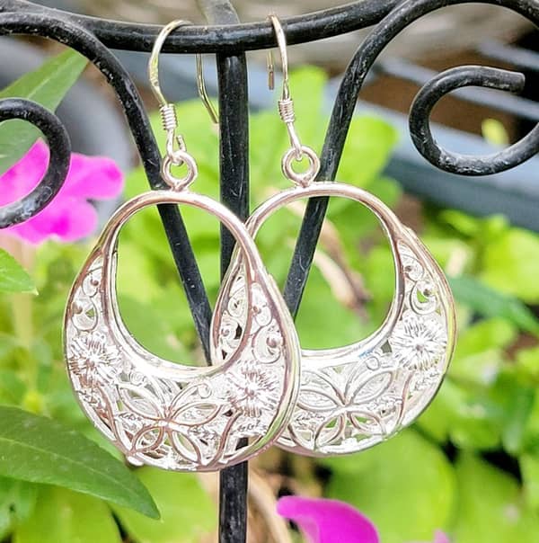Sterling Silver Earrings $12 in 6 Styles