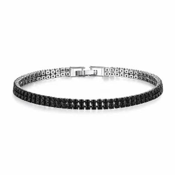 Double Row CZ Tennis Bracelet $13