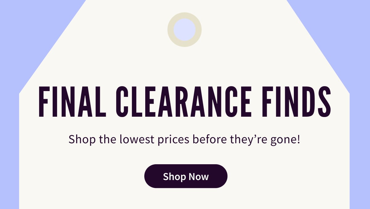 clearance deals