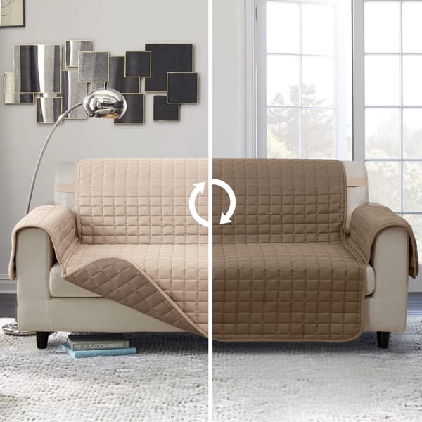 Washable Sofa Covers with Pockets for $18