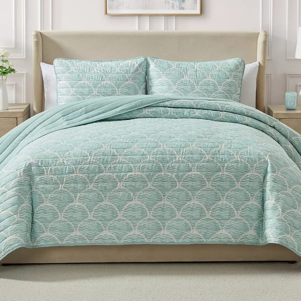 3pc Coastal Quilt Set $18