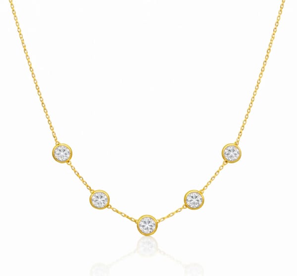 Designer-Inspired Crystal Necklace $16