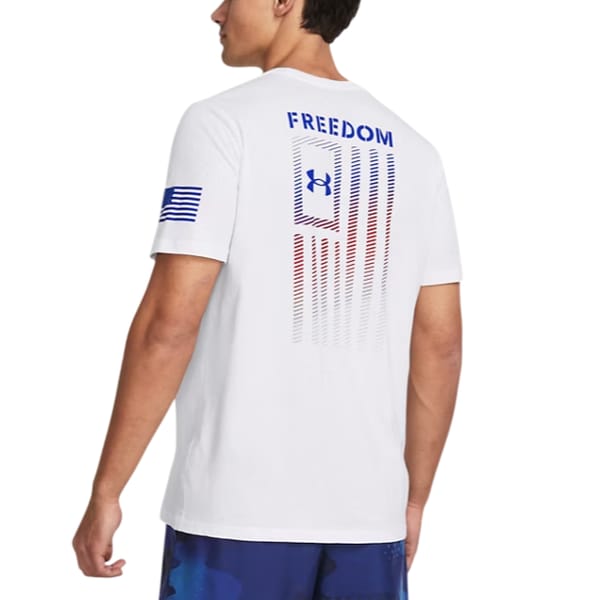 UA Freedom Flag Gradient Shirt $14