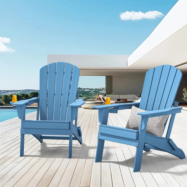 2 Adirondack Chairs $163