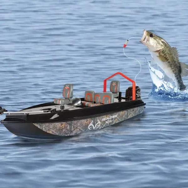 The Fish Catching RC Boat $25