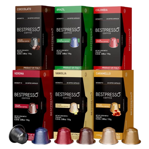 120ct Espresso Pod Packs $30 Shipped