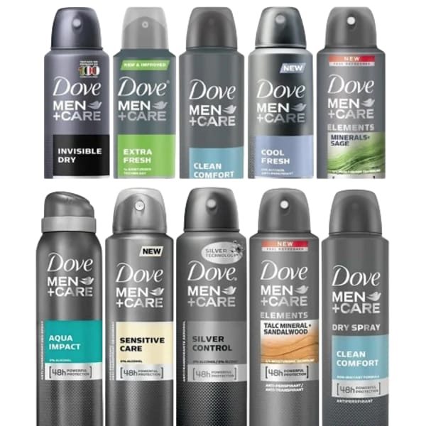 10 Dove Deodorant Sprays $30 ($3 Each)