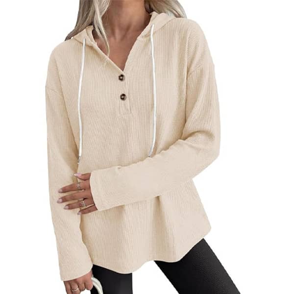 $18 Waffle Hoodie for Summer Nights