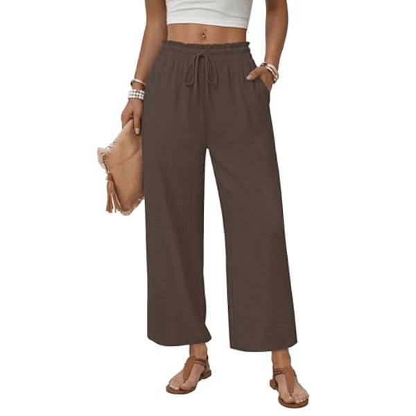 Wide-Leg Summer Pants $20 or Less