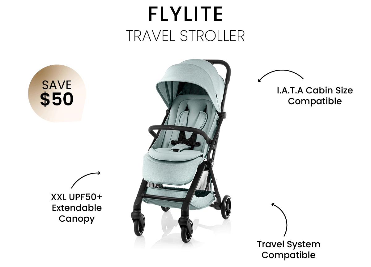BPXING DAY | Flylite Travel Stroller | Save $50 | Shop Now